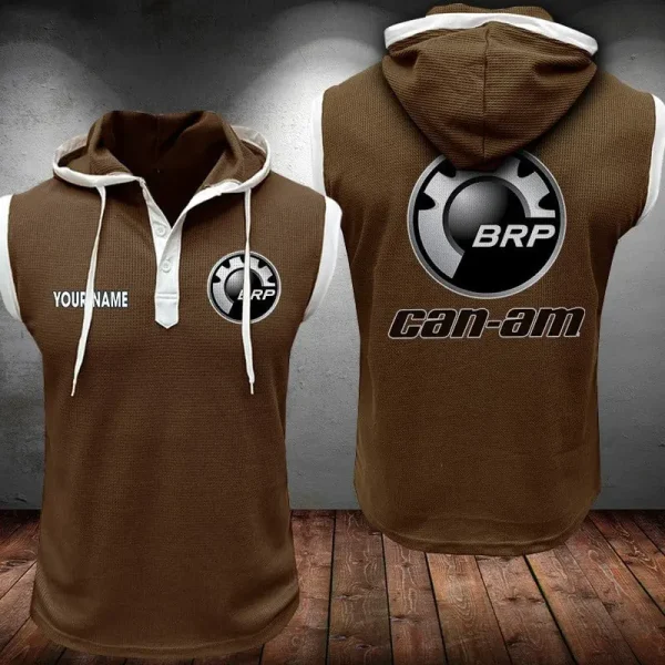 BRP-Can am Sleeveless Vest Hooded CBWSLVH029 - Image 4