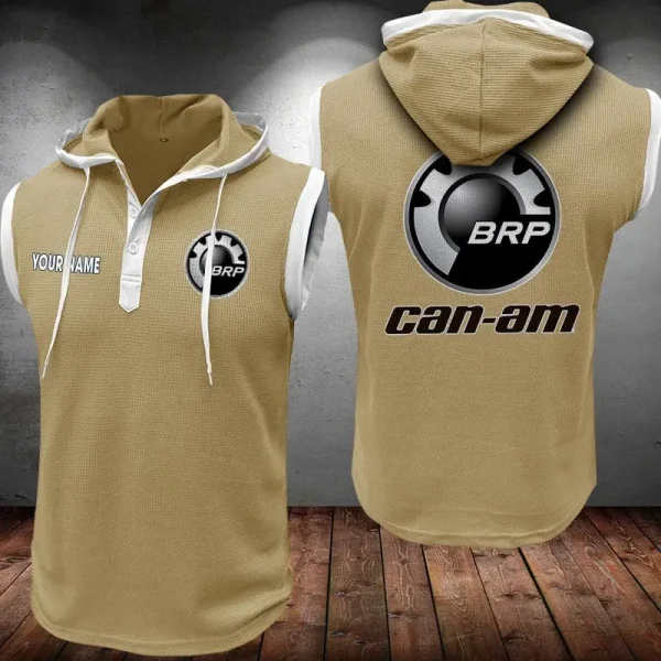 BRP-Can am Sleeveless Vest Hooded CBWSLVH029 - Image 5