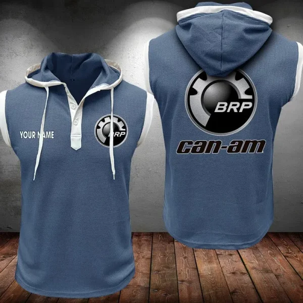 BRP-Can am Sleeveless Vest Hooded CBWSLVH029 - Image 6