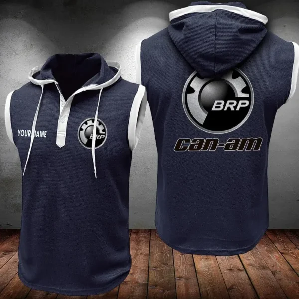 BRP-Can am Sleeveless Vest Hooded CBWSLVH029 - Image 7