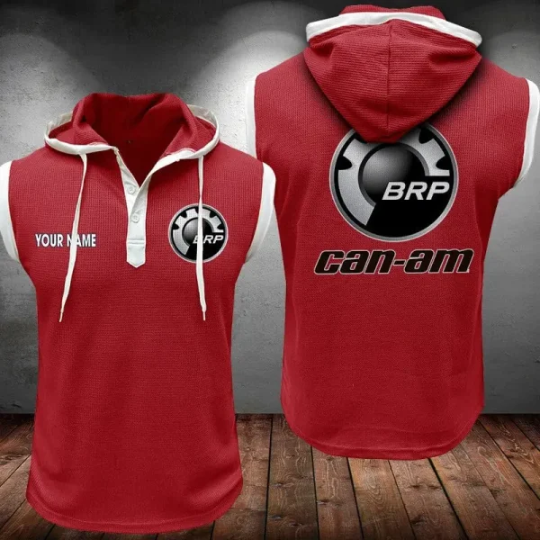 BRP-Can am Sleeveless Vest Hooded CBWSLVH029 - Image 8
