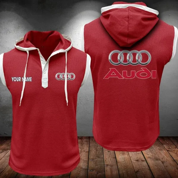 Audi Sleeveless Vest Hooded CBWSLVH034 - Image 11