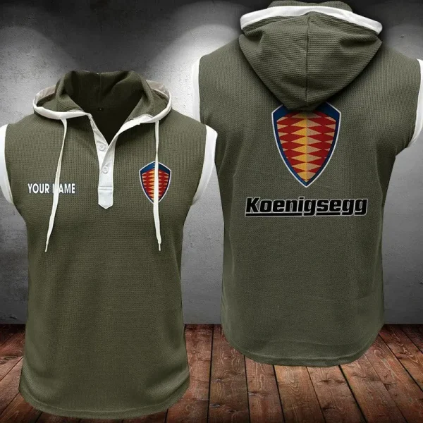 Koenigsegg Sleeveless Vest Hooded CBWSLVH040 - Image 2