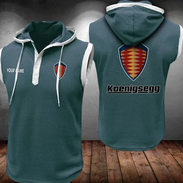 Koenigsegg Sleeveless Vest Hooded CBWSLVH040
