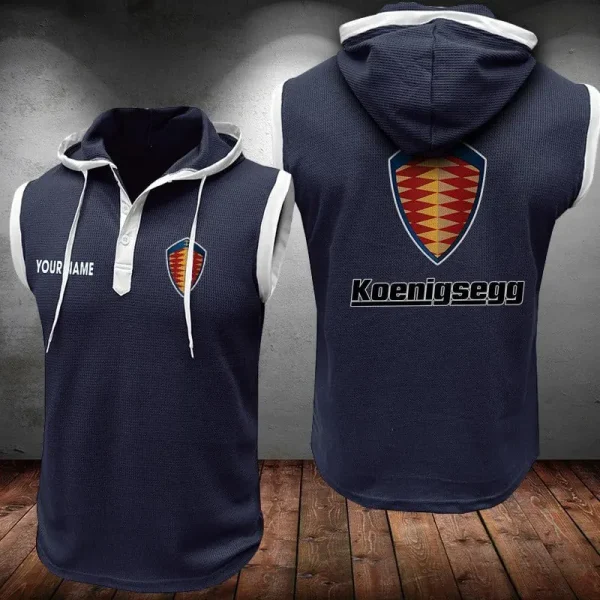 Koenigsegg Sleeveless Vest Hooded CBWSLVH040 - Image 6