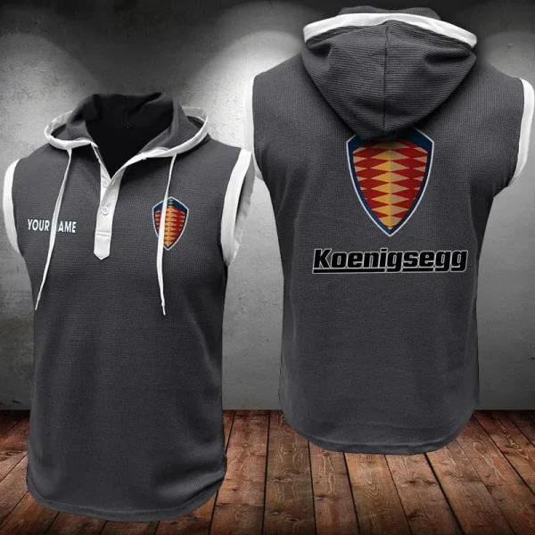 Koenigsegg Sleeveless Vest Hooded CBWSLVH040 - Image 8