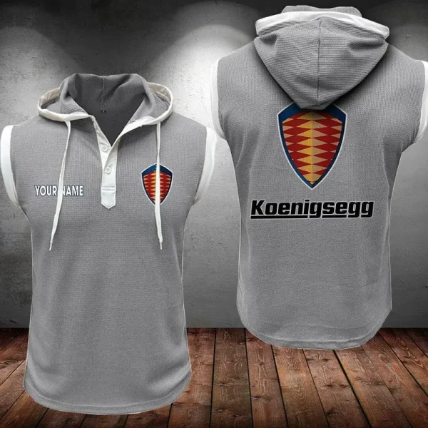 Koenigsegg Sleeveless Vest Hooded CBWSLVH040 - Image 9