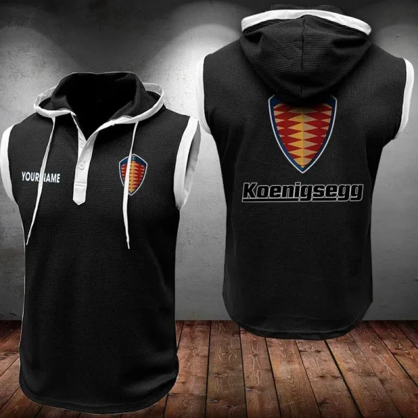 Koenigsegg Sleeveless Vest Hooded CBWSLVH040 - Image 11