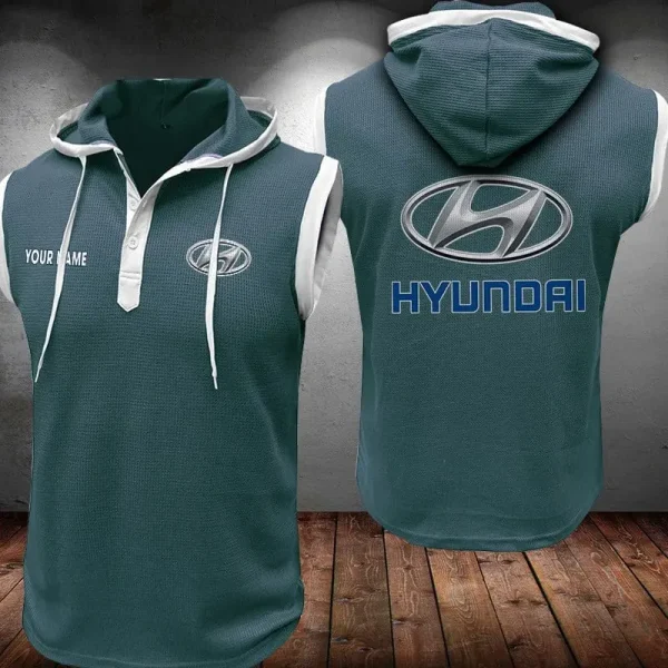 Hyundai Sleeveless Vest Hooded CBWSLVH042 - Image 3