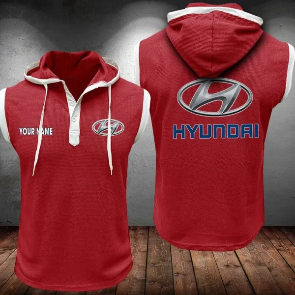 Hyundai Sleeveless Vest Hooded CBWSLVH042 - Image 7