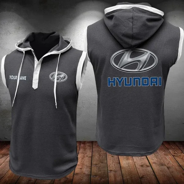 Hyundai Sleeveless Vest Hooded CBWSLVH042 - Image 8