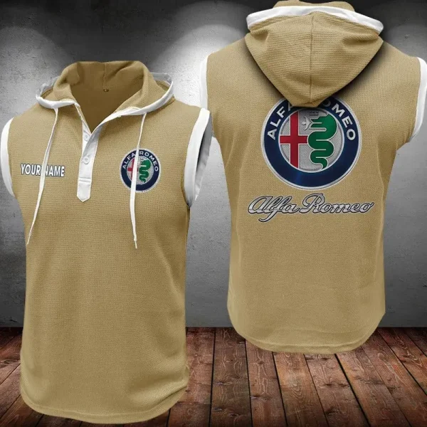 Alfa Romeo Sleeveless Vest Hooded CBWSLVH043 - Image 5