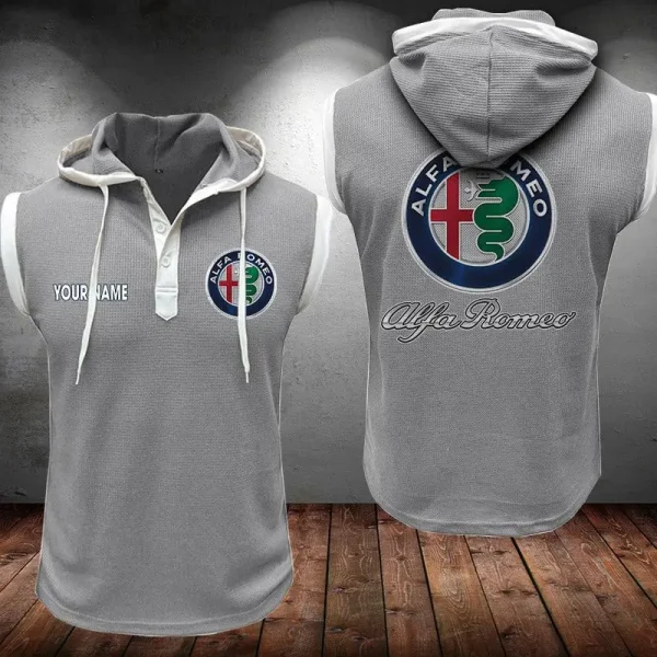 Alfa Romeo Sleeveless Vest Hooded CBWSLVH043