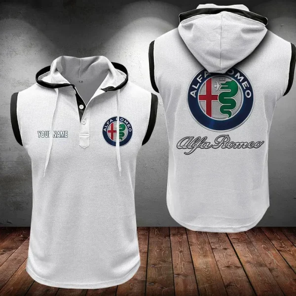 Alfa Romeo Sleeveless Vest Hooded CBWSLVH043 - Image 10