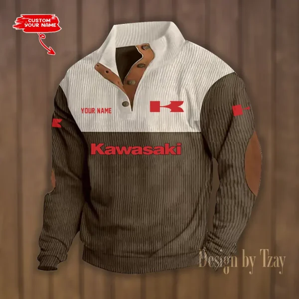 Kawasaki Sport Print Sweatshirt VDDBSH120 - Image 2