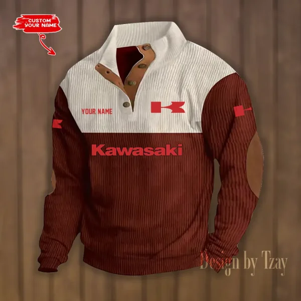 Kawasaki Sport Print Sweatshirt VDDBSH120 - Image 3