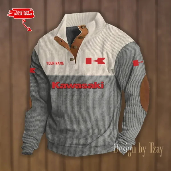 Kawasaki Sport Print Sweatshirt VDDBSH120 - Image 5