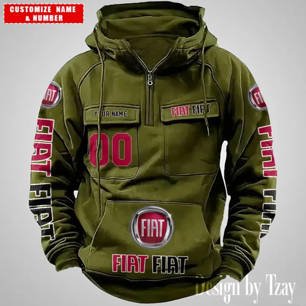 Fiat Men Hoodie VDVMHD060 - Image 3
