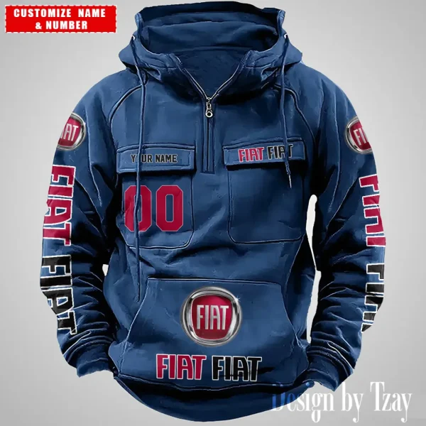 Fiat Men Hoodie VDVMHD060 - Image 4