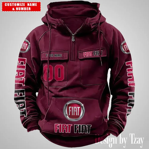 Fiat Men Hoodie VDVMHD060 - Image 5
