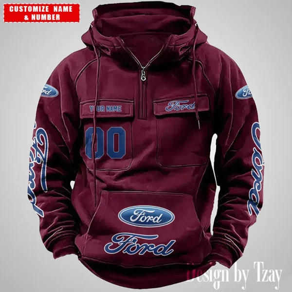 Ford Men Hoodie VDVMHD061 - Image 2