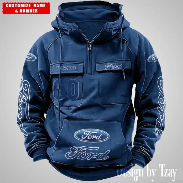 Ford Men Hoodie VDVMHD061 - Image 4