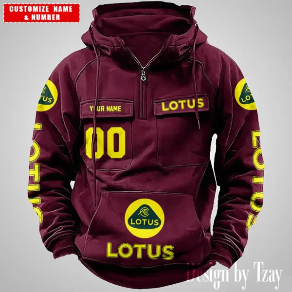 Lotus Men Hoodie VDVMHD066