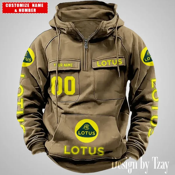 Lotus Men Hoodie VDVMHD066 - Image 2