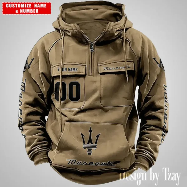 Maserati Men Hoodie VDVMHD067 - Image 2