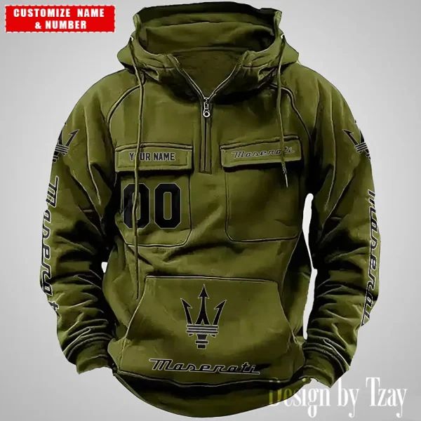 Maserati Men Hoodie VDVMHD067 - Image 4