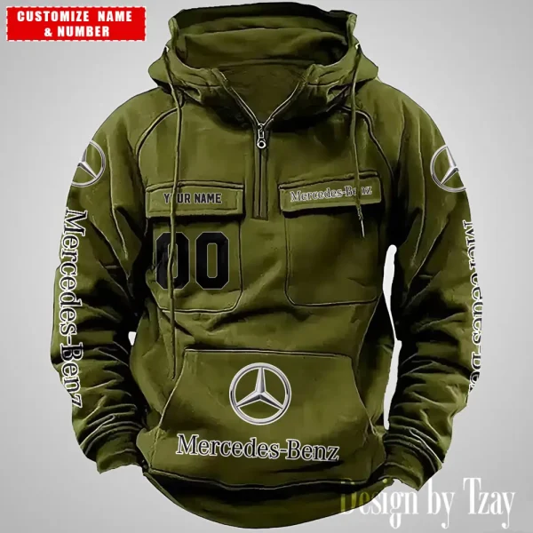 Mercedes-Benz Men Hoodie VDVMHD069 - Image 3