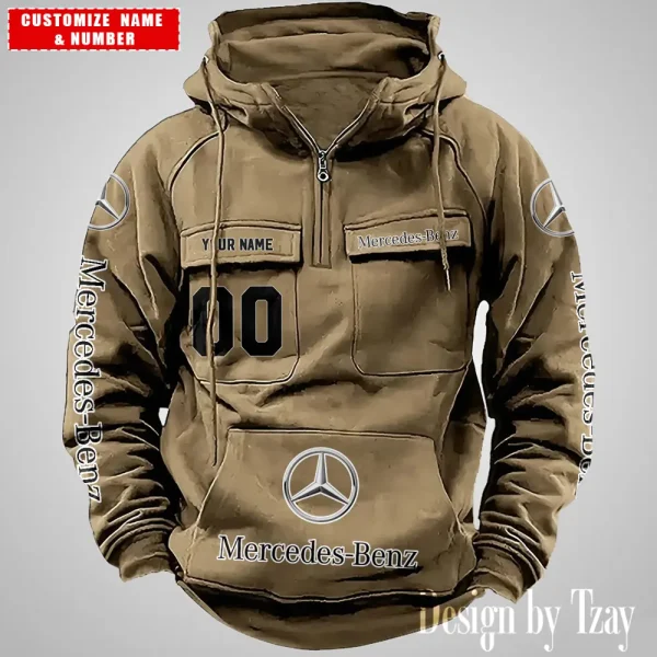 Mercedes-Benz Men Hoodie VDVMHD069 - Image 4