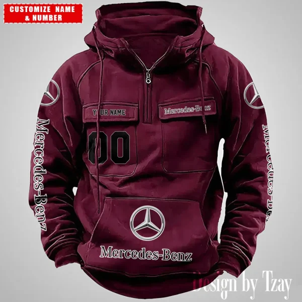 Mercedes-Benz Men Hoodie VDVMHD069 - Image 5