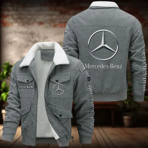 Mercedes-Benz Men's Thickened Corduroy Jacket VDTCJ002