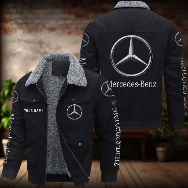 Mercedes-Benz Men's Thickened Corduroy Jacket VDTCJ002 - Image 2