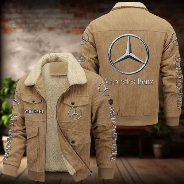 Mercedes-Benz Men's Thickened Corduroy Jacket VDTCJ002 - Image 3