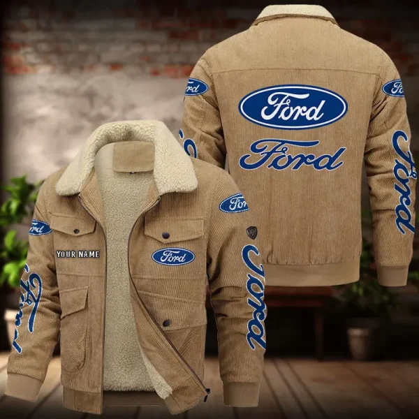 Ford Men's Thickened Corduroy Jacket VDTCJ004