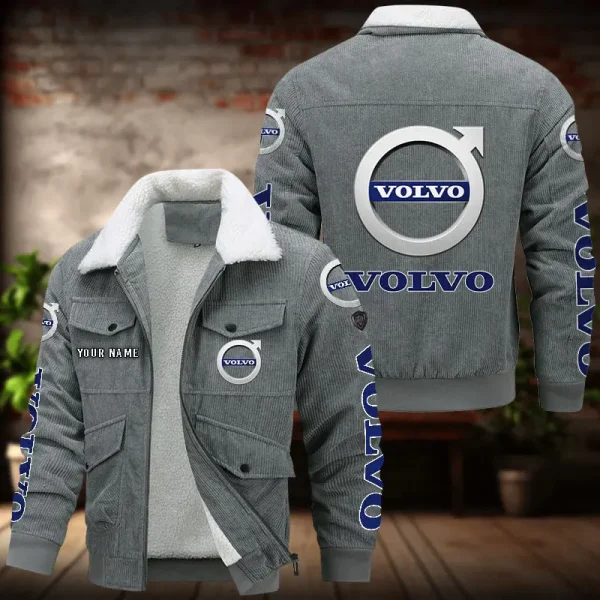 Volvo Men's Thickened Corduroy Jacket VDTCJ007
