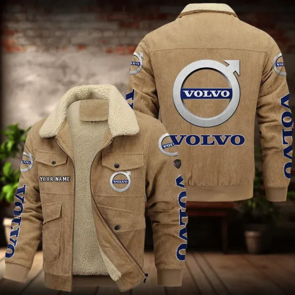 Volvo Men's Thickened Corduroy Jacket VDTCJ007 - Image 2