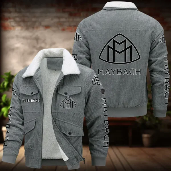 Maybach Men's Thickened Corduroy Jacket VDTCJ014