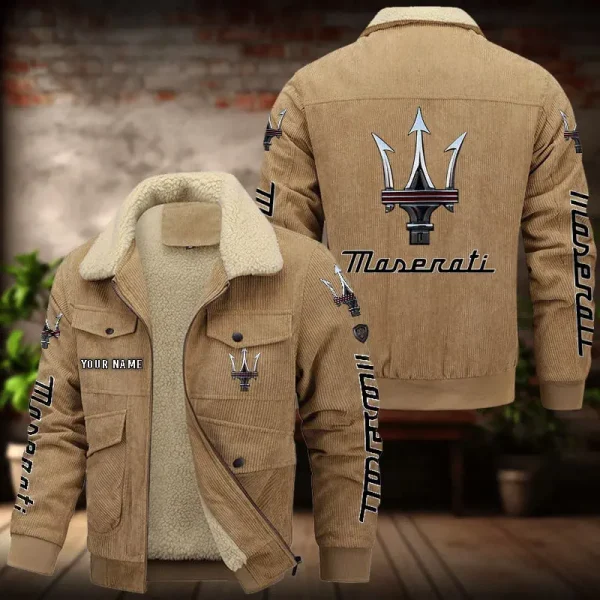 Maserati Men's Thickened Corduroy Jacket VDTCJ015