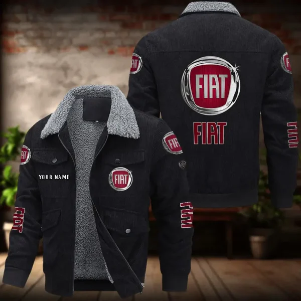 Fiat Men's Thickened Corduroy Jacket VDTCJ017 - Image 2