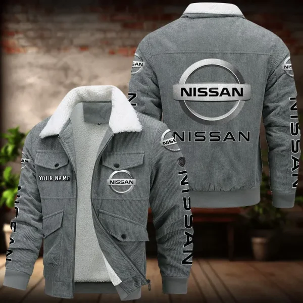 Nissan Men's Thickened Corduroy Jacket VDTCJ021 - Image 2