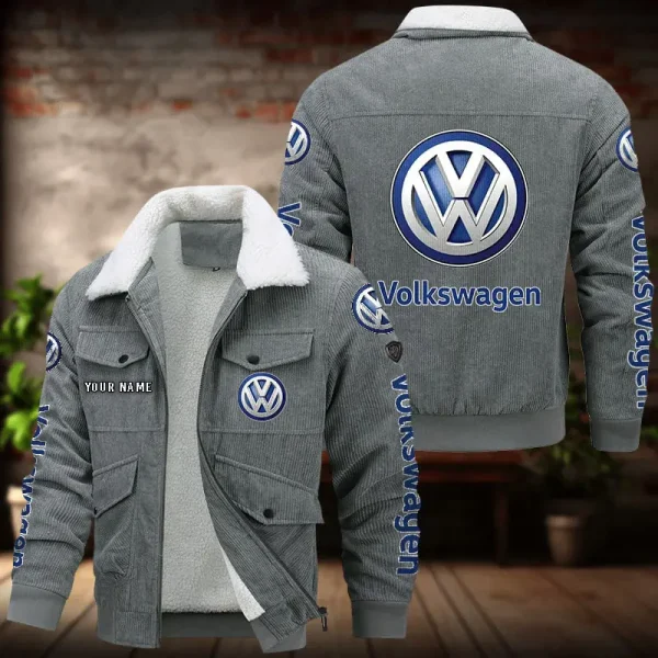 Volkswagen Men's Thickened Corduroy Jacket VDTCJ032 - Image 3