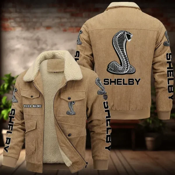 Ford Shelby Men's Thickened Corduroy Jacket VDTCJ034