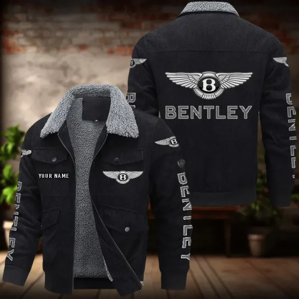 Bentley Men's Thickened Corduroy Jacket VDTCJ043 - Image 2