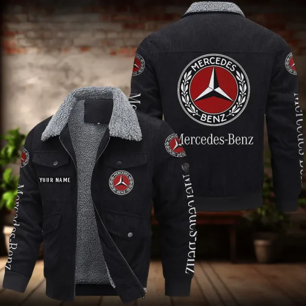 Mercedes-Benz Men's Thickened Corduroy Jacket VDTCJ047