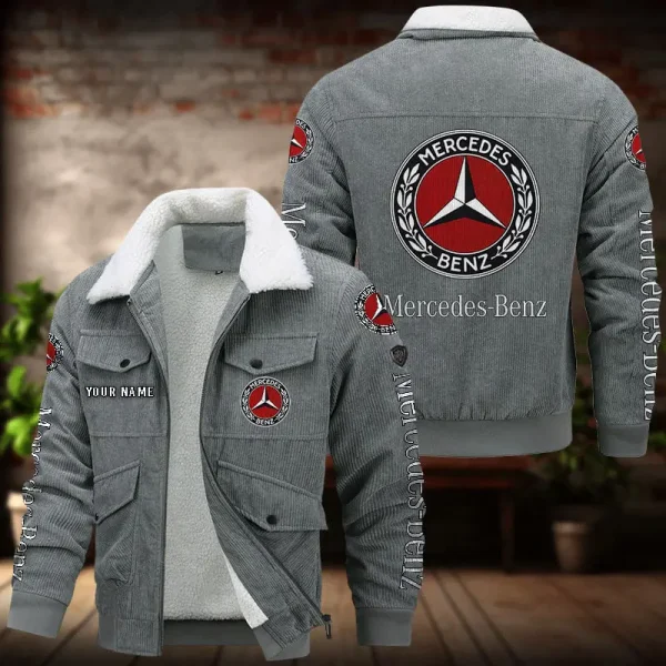 Mercedes-Benz Men's Thickened Corduroy Jacket VDTCJ047 - Image 3