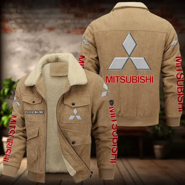 Mitsubishi Men's Thickened Corduroy Jacket VDTCJ052 - Image 2