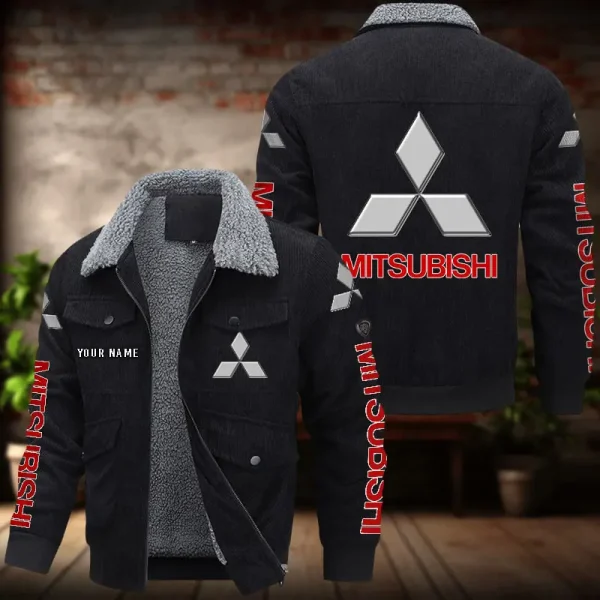 Mitsubishi Men's Thickened Corduroy Jacket VDTCJ052 - Image 3